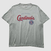 St. Louis Cardinals Lee Apparel 2000s T-Shirt - Heather Gray - XVintage - Fanatics Online