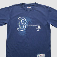 Boston Red Sox Majestic 2000s T-Shirt - Navy - Vintage - Fanatics Online