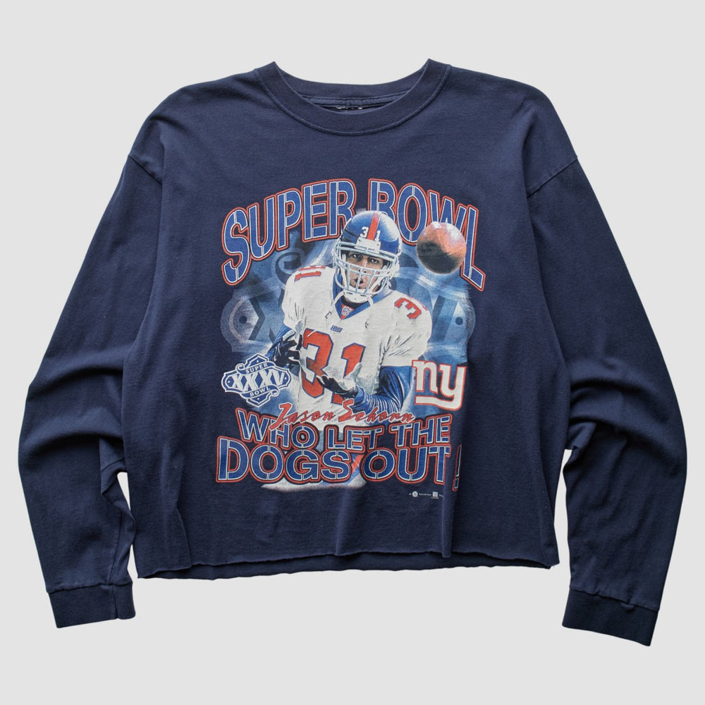 Fanatics New York Giants 2001 T-Shirt Navy Vintage
