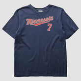Minnesota Twins 2000s T-Shirt - Navy - Vintage - Fanatics Lifestyle
