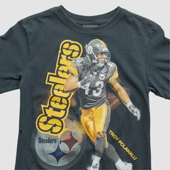Fanatics Pittsburgh Steelers Reebok 2000s T-Shirt Black Vintage