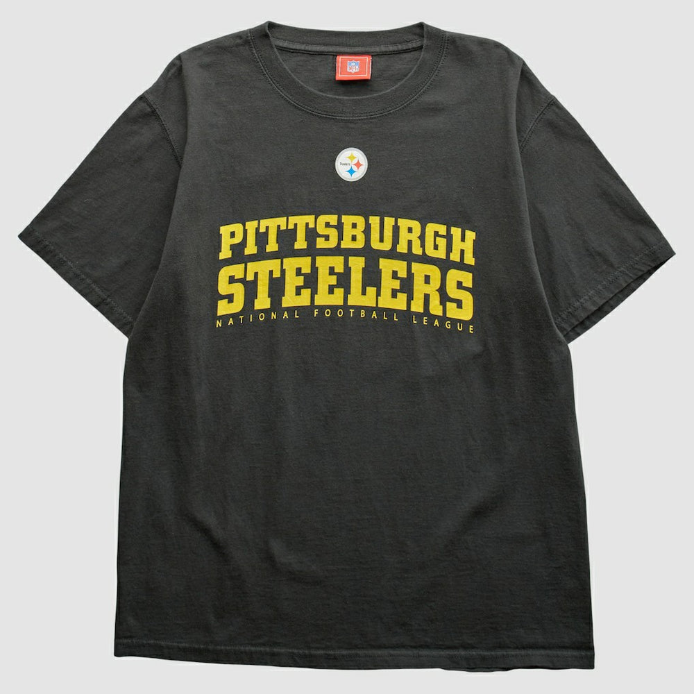 Fanatics Pittsburgh Steelers NFL 2000s T-Shirt Black Vintage
