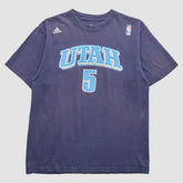 Utah Jazz 2006 T-Shirt Navy Vintage | Adidas discount