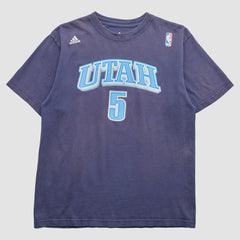 Utah Jazz 2006 T-Shirt Navy Vintage | Adidas discount