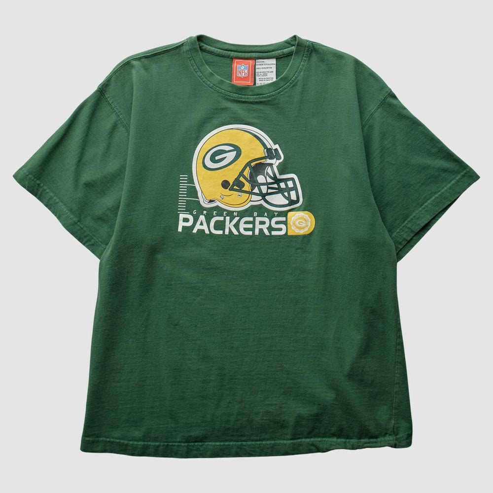 Fanatics Green Bay Packers NFL 2000s T-Shirt Green Vintage