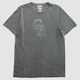 Colorado Rockies Majestic 2000s T-Shirt - Gray - Vintage - Fanatics Online