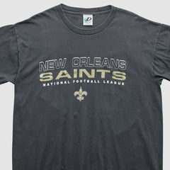 Fanatics New Orleans Saints Dynasty 2000s T-Shirt Black Vintage