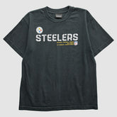 Fanatics Pittsburgh Steelers Reebok 2000s T-Shirt Black Vintage