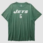 Fanatics New York Jets Reebok 2009 T-Shirt Green Vintage