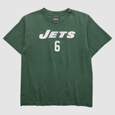 Fanatics New York Jets Reebok 2010 T-Shirt Green Vintage