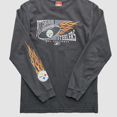 Fanatics Pittsburgh Steelers NFL 2000s T-Shirt Gray Vintage
