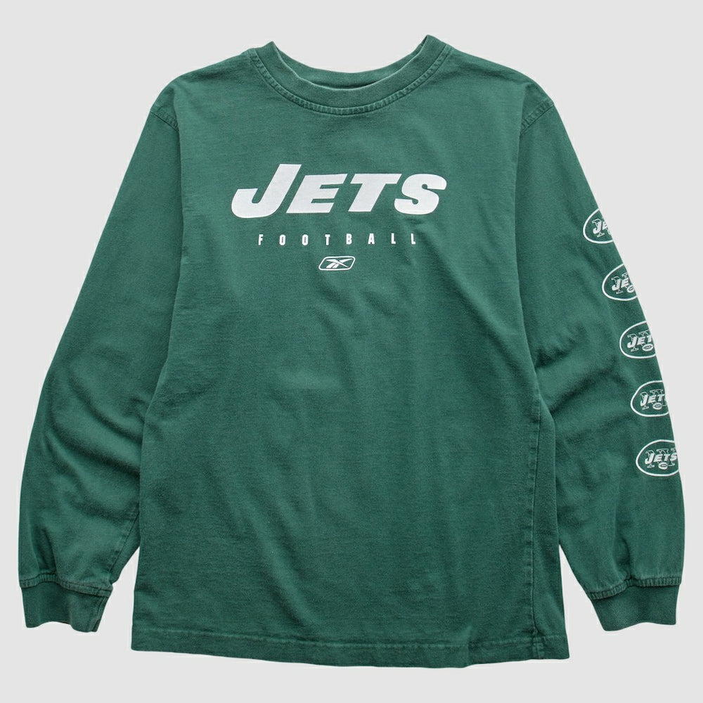 Fanatics New York Jets Reebok 2000s T-Shirt Green Vintage