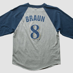 Milwaukee Brewers 2000s T-Shirt - Gray - Vintage - Fanatics on Sale