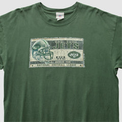 Fanatics New York Jets NFL 2000s T-Shirt Green Vintage