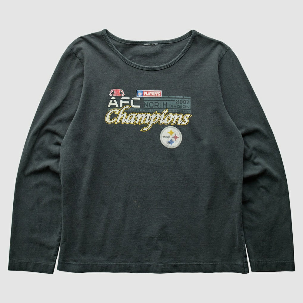 Fanatics Pittsburgh Steelers 2007 T-Shirt Black Vintage