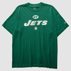 Fanatics New York Jets Reebok 2000s T-Shirt Green Vintage