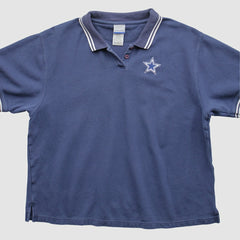 Fanatics Dallas Cowboys Reebok 2000s Polo Navy Vintage