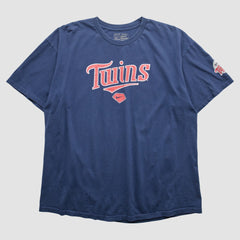 Minnesota Twins Nike 2000s T-Shirt - Navy - XVintage - Nike Lifestyle