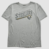 Fanatics Pittsburgh Steelers Reebok 2000s T-Shirt Gray Vintage