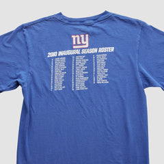 Fanatics New York Giants 2010 T-Shirt Blue Vintage
