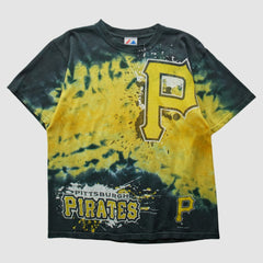 Pittsburgh Pirates Majestic 2000s T-Shirt - Yellow - Vintage - Fanatics Discount
