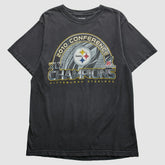 Fanatics Pittsburgh Steelers Reebok 2010 T-Shirt Black Vintage
