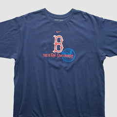 Boston Red Sox Nike 2000s T-Shirt - Blue - 2XVintage - Nike Online