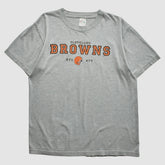 Fanatics Cleveland Browns Majestic 2000s T-Shirt Gray Vintage