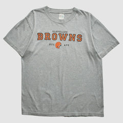 Fanatics Cleveland Browns Majestic 2000s T-Shirt Gray Vintage