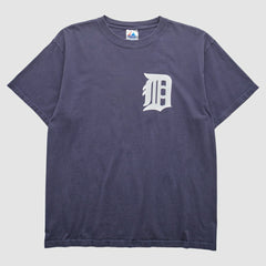 Detroit Tigers Majestic 2000s T-Shirt - Navy - Vintage - Fanatics Online