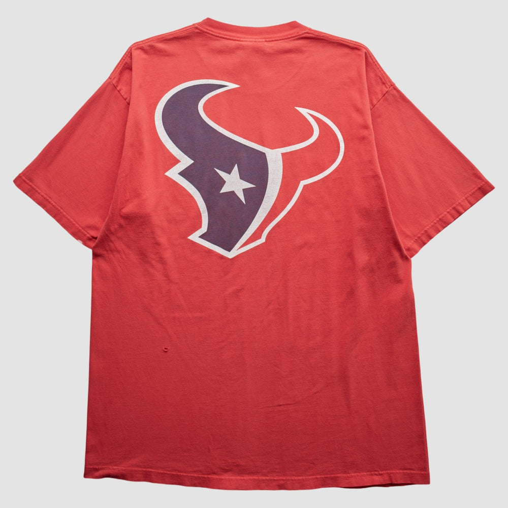 Fanatics Houston Texans Reebok 2000s T-Shirt Red Vintage
