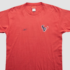 Fanatics Houston Texans Reebok 2000s T-Shirt Red Vintage