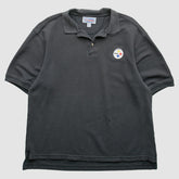 Fanatics Pittsburgh Steelers Starter 90s Polo Black Vintage