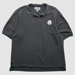Fanatics Pittsburgh Steelers Starter 90s Polo Black Vintage