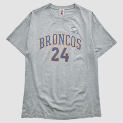 Fanatics Denver Broncos NFL 2000s T-Shirt Gray Vintage