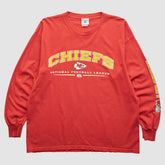 Fanatics Kansas City Chiefs NFL 2000s T-Shirt Red Vintage
