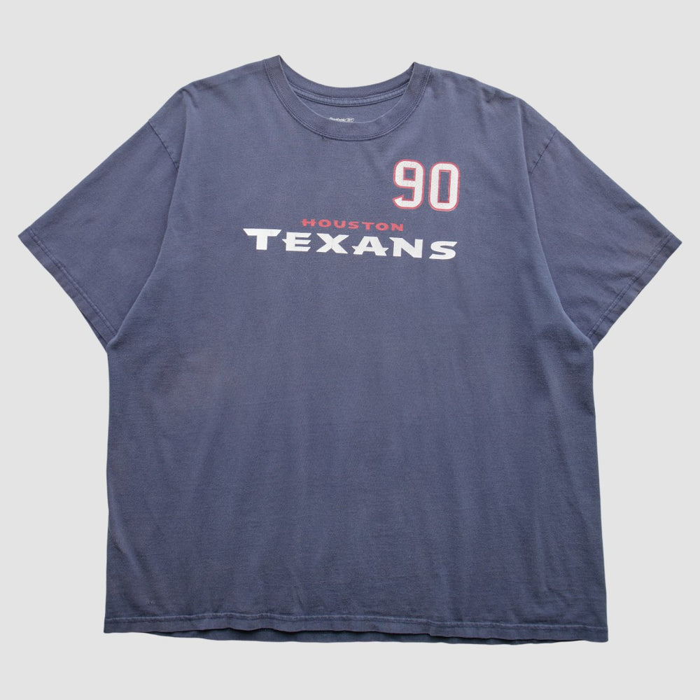 Fanatics Houston Texans Reebok 2000s T-Shirt Navy Vintage