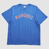 Texas Rangers 2000s T-Shirt - Blue - Vintage - Fanatics Discount