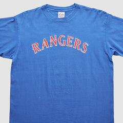 Texas Rangers 2000s T-Shirt - Blue - Vintage - Fanatics Discount