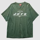 Fanatics New York Jets NFL 2000s T-Shirt Green Vintage