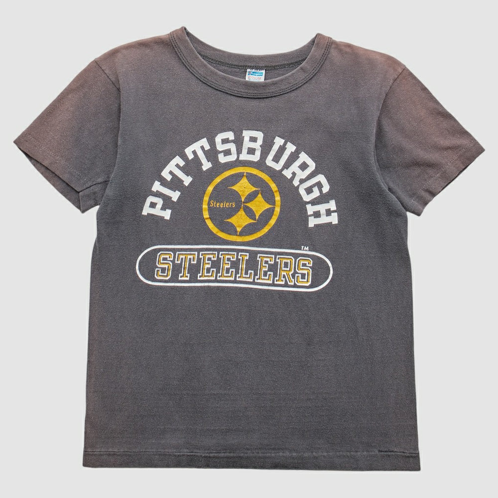 Fanatics Pittsburgh Steelers Champion 70s T-Shirt Gray Vintage