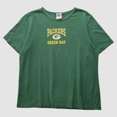 Fanatics Green Bay Packers NFL 2000s T-Shirt Green Vintage