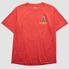 Los Angeles Angels Lee Apparel 2000s T-Shirt - Red - Vintage - Fanatics on Sale