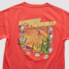 Los Angeles Angels Lee Apparel 2000s T-Shirt - Red - Vintage - Fanatics on Sale