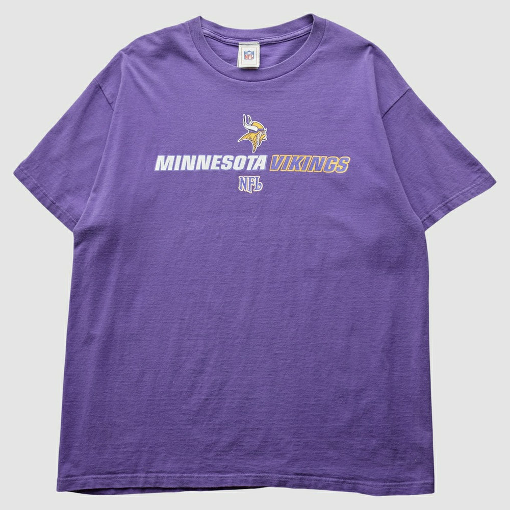 Fanatics Minnesota Vikings NFL 2000s T-Shirt Purple Vintage