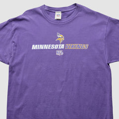 Fanatics Minnesota Vikings NFL 2000s T-Shirt Purple Vintage