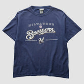 Milwaukee Brewers 2006 T-Shirt - Navy - Vintage - Fanatics Sale