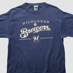Milwaukee Brewers 2006 T-Shirt - Navy - Vintage - Fanatics Sale