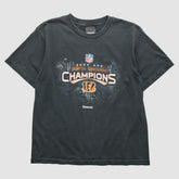Fanatics Cincinnati Bengals Reebok 2009 T-Shirt Black Vintage