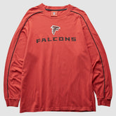 Fanatics Atlanta Falcons NFL 2000s T-Shirt Red Vintage